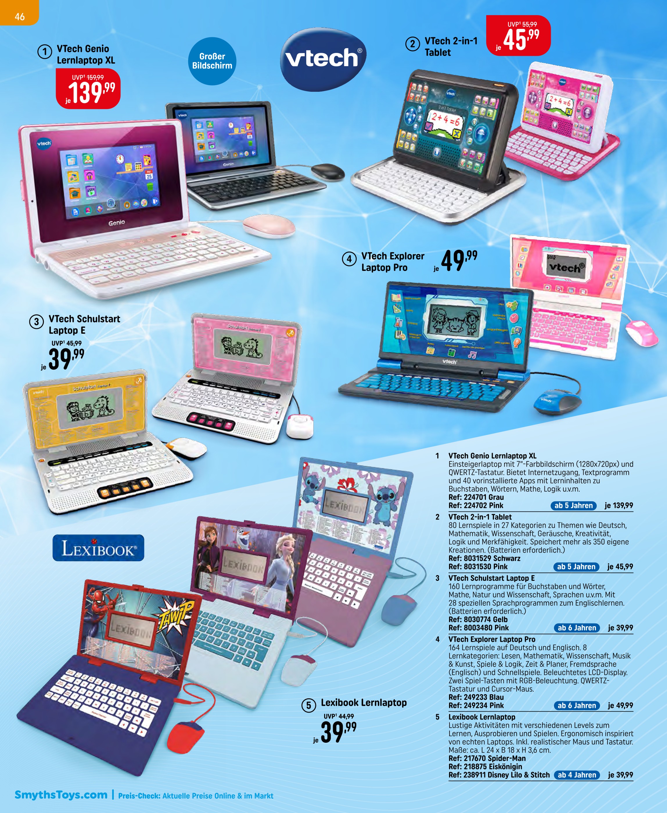 Tablet Angebot im aktuellen Smyths Toys Prospekt auf Seite 46